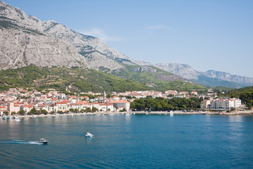 Resort Makarska. Adriatic Sea. Croatia