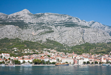 Fototapeta na wymiar Resort Makarska. Adriatic Sea. Croatia