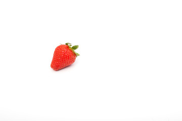 A red strawberry