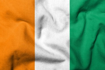 3D Flag of Cote d'Ivoire