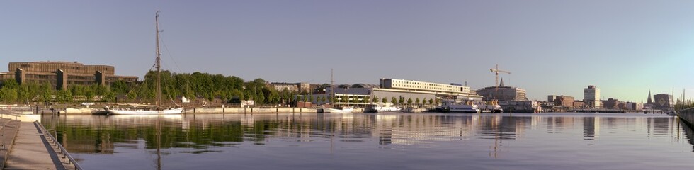 Panorama des Kieler Hafens © agr