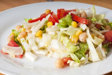 insalata mista di verdure