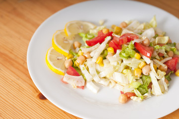 insalata mista di verdure