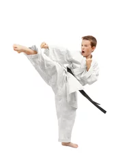 Foto auf Acrylglas Kampfkunst Kampfsport-Junge