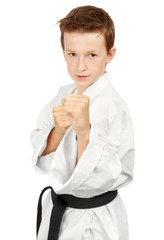 Martial arts boy