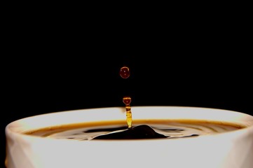 Kaffeetropfen