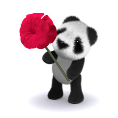3d Romantic teddy bear © Steve Young