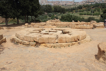 AGRIGENTO LE ROVINE SICILY ITALY