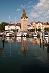 Fototapeta premium Lindau Hafen