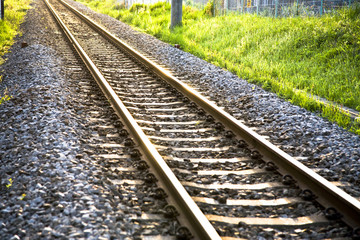 Naklejka premium 単線