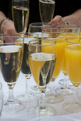 Sekt und Orangensaft