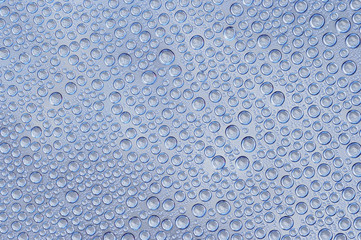 blue water drops