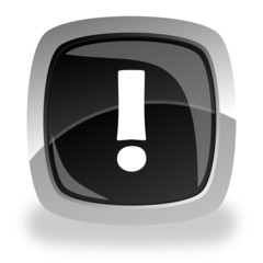 warning internet button