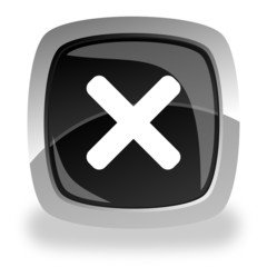 Obraz premium cancel web button
