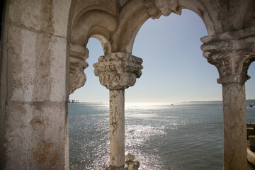 LIsbon Belem Tower from inside