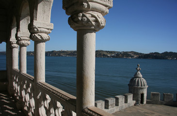 Lisbon Belem Tower from inside