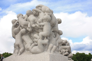 vigeland park in solo © Elena Zarubina