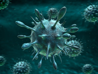 isolierter Virus