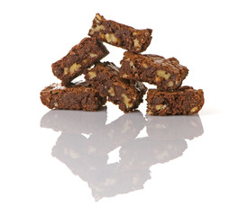 Brownies With Walnuts For Dessert