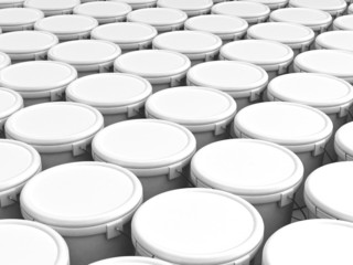 plastic bucket pacage background © Сake78 (3D & photo)