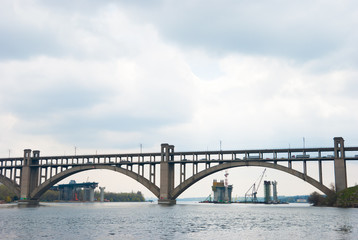 Construction of a bridge