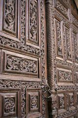 wood door