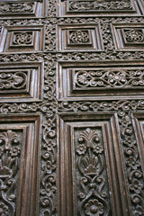 wood door