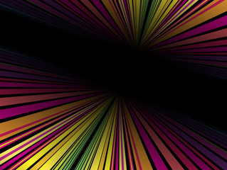 Rainbow abstract background line vector
