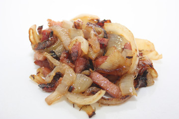 lardons et oignons