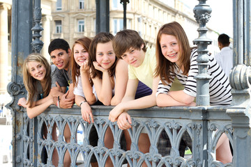 Jugendliche in der City