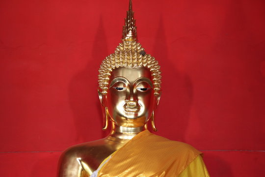 buddha image at Wat Khao Panom Rung, Buriram