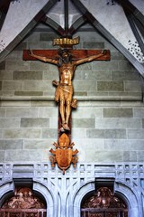 Konstanz, Münster - Kreuz über dem Haupteingang