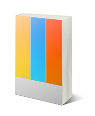 Illustration of  book on white background