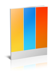 Illustration of  book on white background