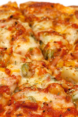 tasty pizza background