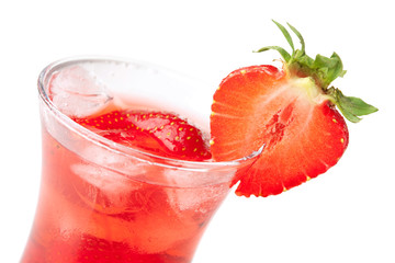 Strawberry cocktail