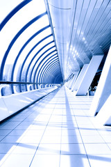 Obraz premium corridor in airport