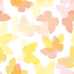 Seamless butterfly pattern