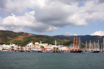 Fototapeta premium Turkey. Marmaris city