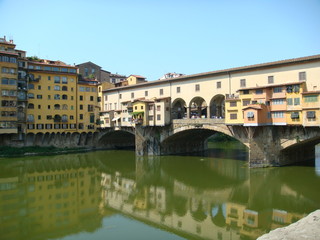 Fototapeta na wymiar Ponte Vecchio à Florence