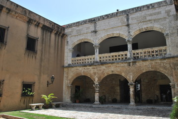 Patio of Columbus house