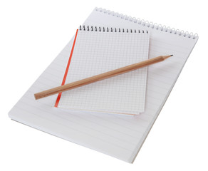 Notepad with hand made clipping path included