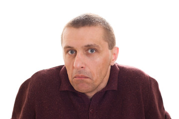 Obraz premium astonished young man standing