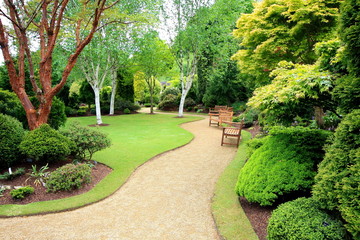 Obraz premium Piękny wiosenny ogród