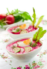 cold beet soup