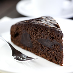 Dark chocolate cake