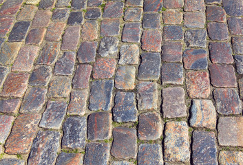 altes Kopfsteinpflaster