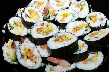 Sushi closeup