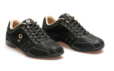 black shoes