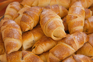 Fragrant croissants